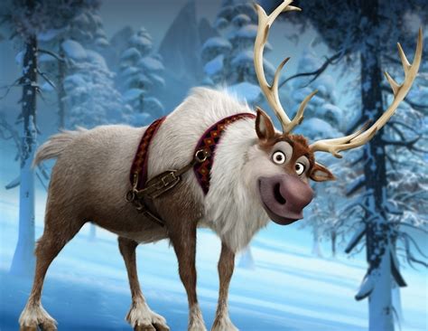A reindeer with the heart of a Labrador, Sven is Kristoff's loyal friend, sleigh-puller and conscience. He makes sure his mountain-man companion is the stand-up guy …